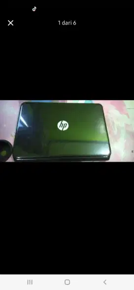 Laptop HP Ram 2Gb prosesor AMD