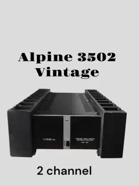 Power Alpine 2 channel vintage