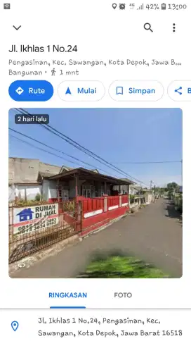 DIJUAL Rumah BSI