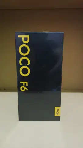 Poco f6 12/512 Titanium Segel/New