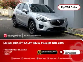 [SUNROOF] Mazda CX5 CX-5 GT 2.5 AT Silver Facelift Bose NIK 2015