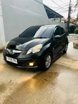 honda brio E satya tahun 2014 matic hitam pajak panjang