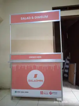 Booth portable 120x60cm