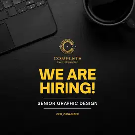 URGENT HIRING GRAPHIC DESIGN