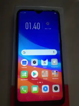 Oppo A7 :ram4/64 ex.garansi normal, batre ori,kamera jernih 700rb