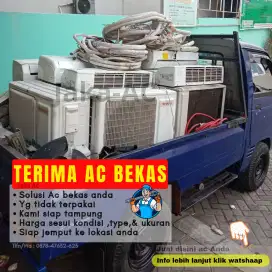 Terima Ac bekas , Ac 1/2 pk , 1 pk.  2 pk dll