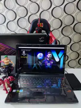 Laptop Gaming Desain Asus RIG STRICT core i7 Ram 16gb/ssd 512gb