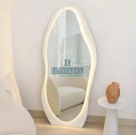Cermin ukik mirror stand cermin minimalis modern estetik