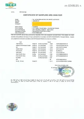 Batubara GAR 3000