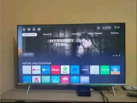 Smart tv merk coocaa 43inc