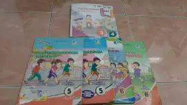 Buku Pjok kelas 3,4,5,6 untuk sd