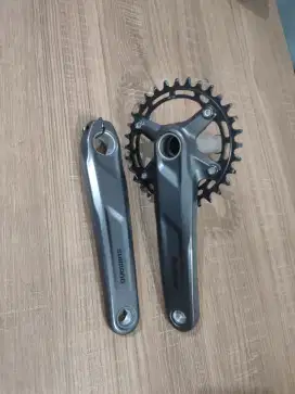 Crankset Shimano FC-MT511-1/512-1 1x12 speed arm 175mm