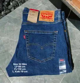 LEVIS 511 SLIM SIZE 34 ORIGINAL NEW