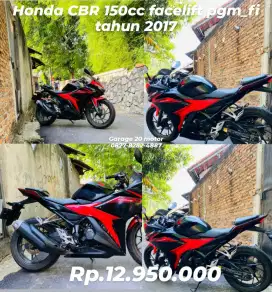 Honda CBR 150cc Facelift pgm Fi Led Tahun 2017