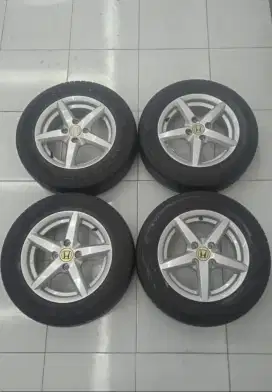 4 VELG+BAN ORI HONDA R14