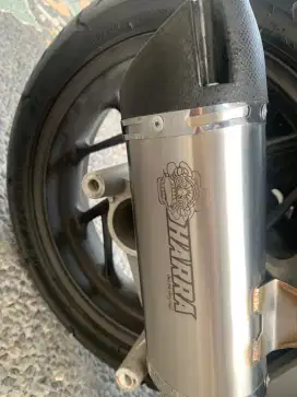 Harra Exhaust pemakaian bru 2 hari untuk Vario 160 dan