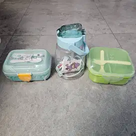 Take All Tempat Makan dan Botol Minum Baru