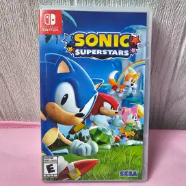 Preloved Kaset Game Nintendo Switch Sonic Superstars Sega