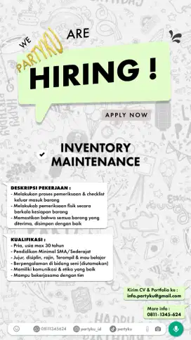 Maintenance Barang