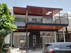 Kanopi Balkon plapon pvc