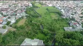 tanah hamparan di Jakarta Timur sebelah taman 3 hektar