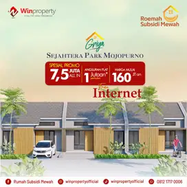 RUMAH 7,5 JUTAAN FREE INTERNET DI DEPAN SPBU MOJOPURNO