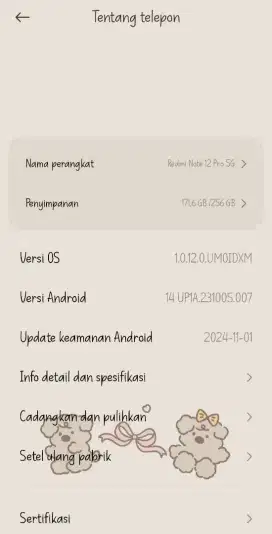 Redmi not 12 pro 15g