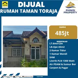 Rumah 1 lantai di Taman Toraja