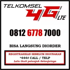 Jual Kartu Perdana Nomor Cantik SimPATI Telkomsel