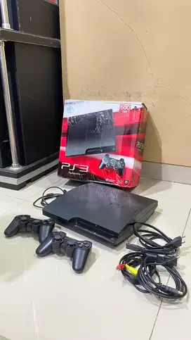 Dijual PS 3 slim 500gb (FullSet)