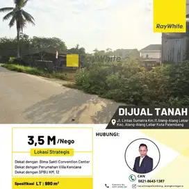 DIJUAL TANAH PINGGIR JALAN