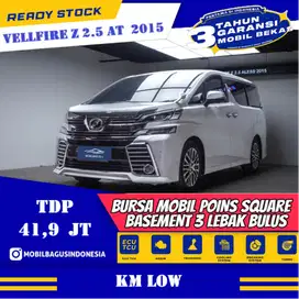 [Dp 41,9 Jt] Toyota Vellfire 2.5 Z Van Wagon AT 2015 Putih