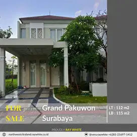 dijual cepat dan murah ex rumah contoh grand pakuwon