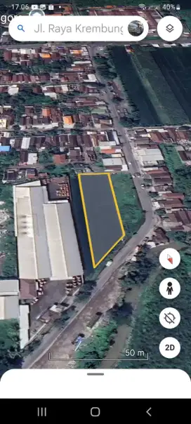 JUAL CEPAT (BU) Tanah Untuk gudang dan Industry harga borongan