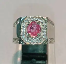 NATURAL PINK SAPPHIRE NO HEAT 1,05 CRT