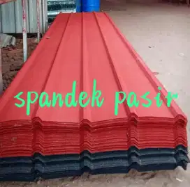 Ganti atap kanopi baja ringan
