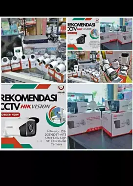 Sedia paket lengkap cctv plus pemasangan gratis