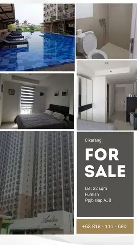 Dijual Unit Studio Apartment Azalea Cikarang