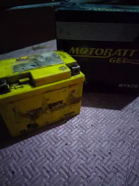 dijual aki mottobatt gel