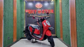 Honda Scoopy thn 2021. Warna merah