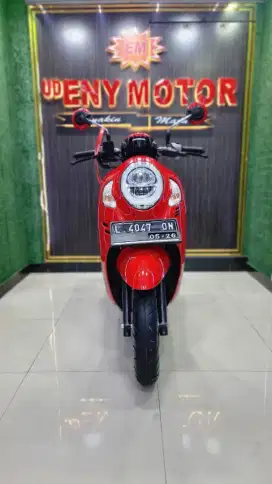 Honda Scoopy thn 2021. Warna Merah