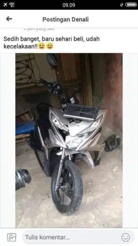 SIAP BAYAR MOTOR MATI,MOGOK,RUSAK, TIDAK TERPAKAI SEJABODETABEK