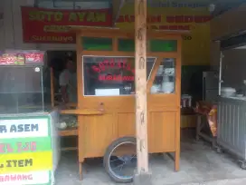 Gerobak soto ayam bubur ayam