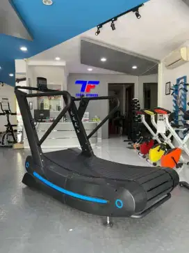 TREADMILL MANUAL CURVE ALAT FITNESS TOTAL GYM CENTER
