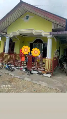 Djual 375jt rumah ada kbon klapa 1235M2 SIBANGA KM4. DURI.Super murah!