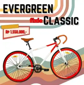 Sepeda Fixie Evergreen Classic