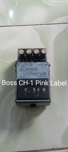 Efek boss super chorus ch1