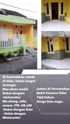 Dikontrakkan rumah di tidar