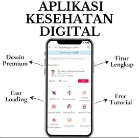 Aplikasi Kesehatan Digital,  Sehat Lebih Mudah,  Akses Lebih Dekat!