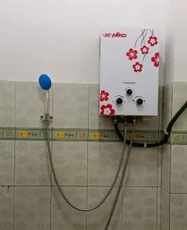 Siap Pakai # Water Heater Gas Niko